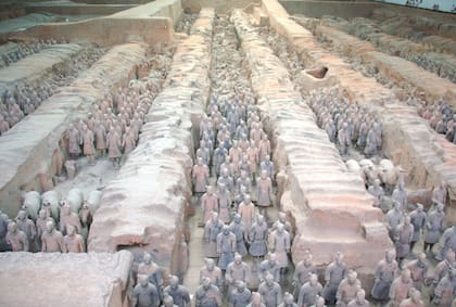 Los guerreros de Terracota son una de las grandes atracciones arqueológicas de China (Foto: X)