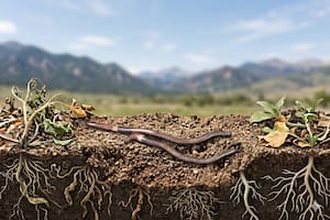 Qué son los gusanos saltarines asiáticos que invaden los jardines