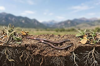 Qué son los gusanos saltarines asiáticos que invaden los jardines