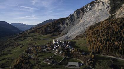Los habitantes de Brienz aún no han podido regresar.