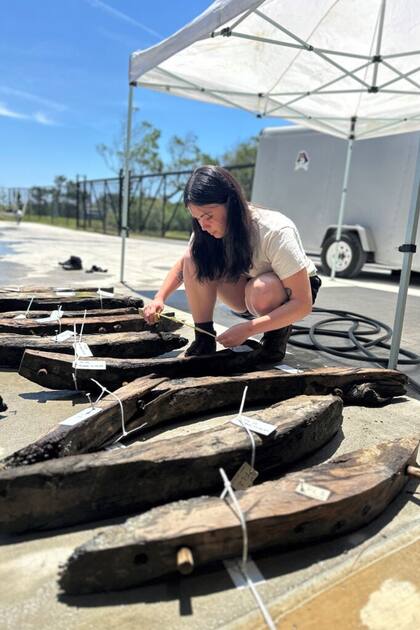 Los hallazgos se descubrieron el 24 de julio, en Brunswick Town/Fort Anderson (BTFA, por sus siglas en inglés), en Carolina del Norte