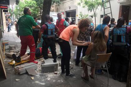 Los heridos están internados en los hospitales Fernández y Rivadavia