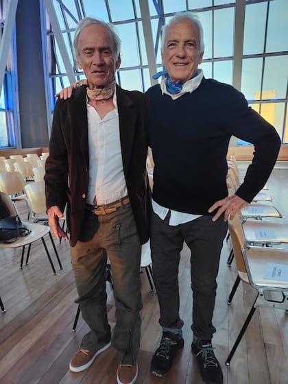 Los hermanos Adolfo y Marcelo Cambiaso