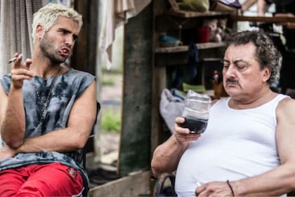 Los hermanos Borges, Diosito (Nicolás Furtado) y Marito (Claudio Rissi)