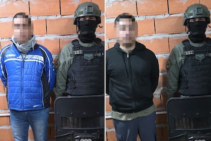 Los hermanos Borras fueron detenidos por la Gendarmería Nacional