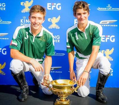 Los hermanos Castagnola ganaron juntos el British Open en 2019 y este domingo lucharán por el título