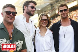 De los hermanos Hemsworth a la princesa Eugenia de York, todos los fanáticos de la Fórmula 1
