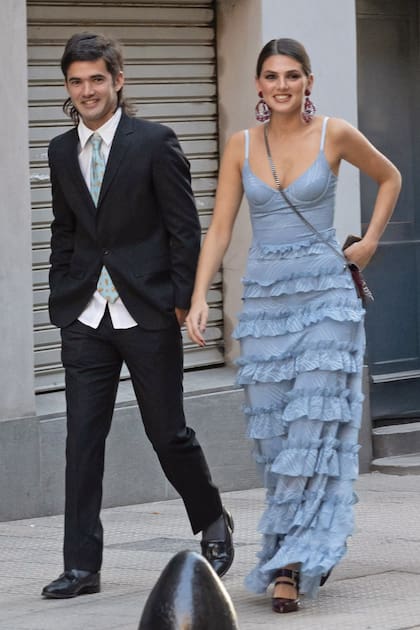 Los hermanos Don e Inda Fourcade, hijos de Ximena Lafuente.