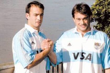 Juan de la Cruz y Nicolás Fernández Miranda fueron una de las varias parejas de hermanos que protagonizaron mundiales por los Pumas.