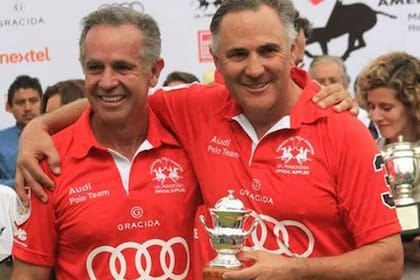 Los hermanos mexicanos Carlos y Guillermo Gracida, dos de los mejores polistas extranjeros que pisaron Palermo