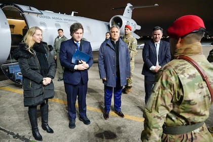 Los hermanos Milei llegaron a Córdoba y fueron recibidos por el Gobernador Martín Llaryora y el diputado Gabriel Bornoroni