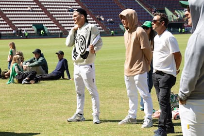 Los hermanos siempre unidos: Jeta y Barto.