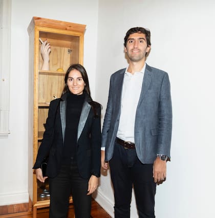 Los hermanos Sofía y Nicolás Pinto