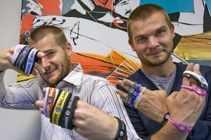 Los hermanos Troy y Joshua Rodarmel