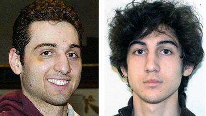 Los hermanos Tsarnaev, atacantes de la maratón de Boston