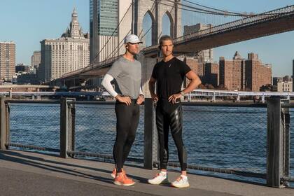 Los hermanos Wade son conocidos por su estilo de vida activo que comparten en redes sociales