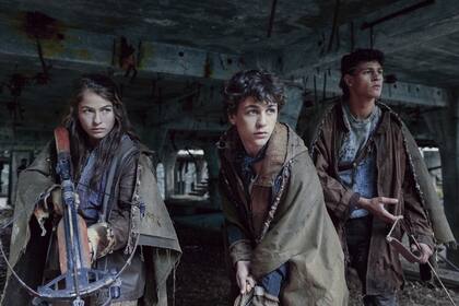 Los hermanos y protagonistas de la historia, Liv, Kiano y Elja