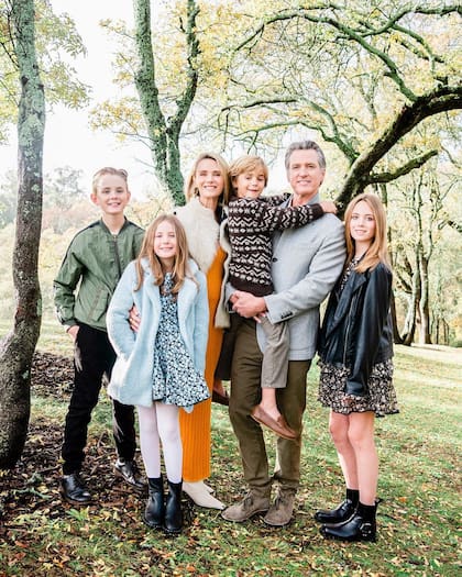 Los hijos de Gavin Newsom vivirán en el condado donde él y su esposa Jennifer Siebel Newsom crecieron y vivieron hasta convertirse en el gobernador de California
