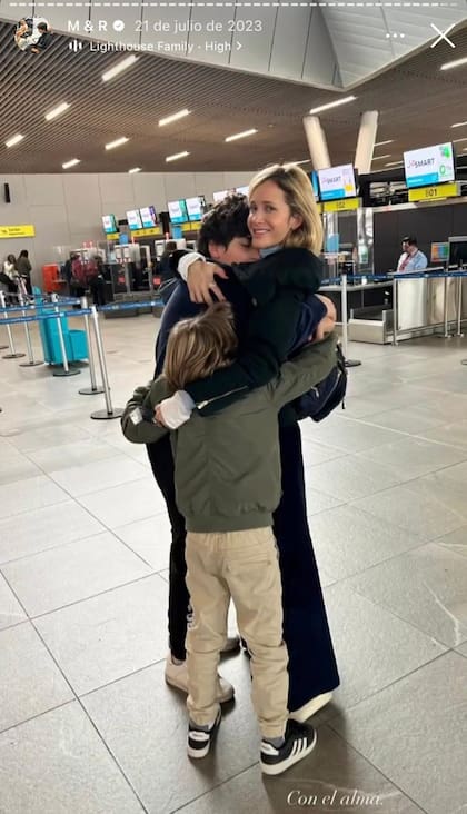 Los hijos de Julieta Prandi y Claudio Contardi tienen 10 y 14 años