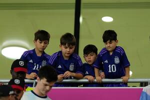 La cábala de Anto Roccuzzo y los hijos de Messi para los partidos de Argentina en el Mundial