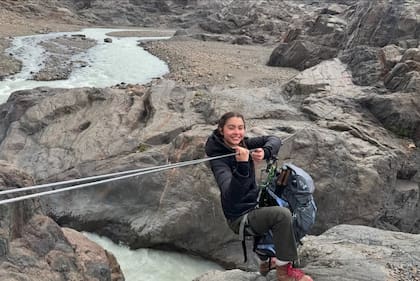 Los hijos de los actores visitaron el sur argentino (Foto: Instagram @dylan__douglas)
