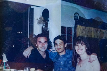 Los hijos de Sklar: Gastón, Matías y Solange Verónica