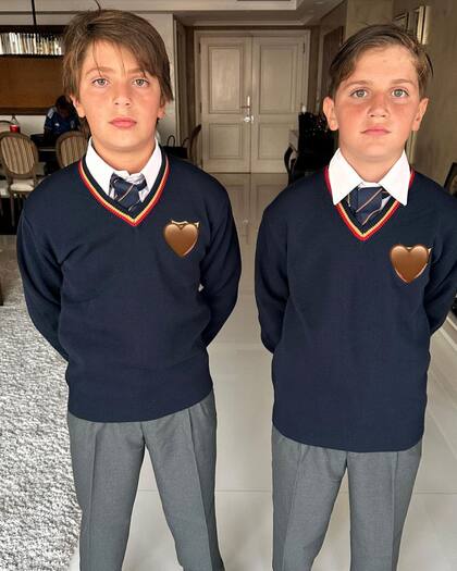 Los hijos de Wanda Nara volvieron a clase