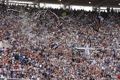 Los hinchas de Talleres llenaron el estadio