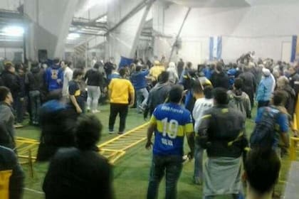 Los hinchas fueron pura reacción en la Asamblea