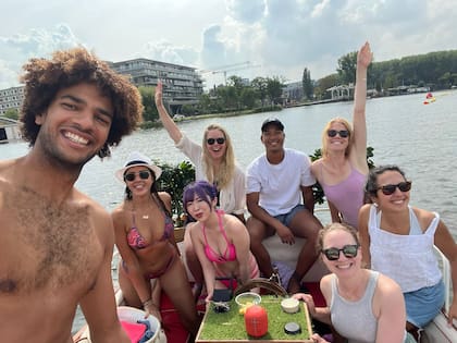 "Los holandeses son muy amigables y buenos anfitriones", aseguró Francisca