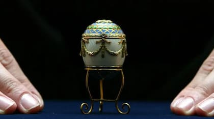 Los huevos de Fabergé fueron creados por la mundialmente famosa joyería rusa que les da su nombre. - Getty Images.