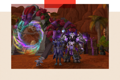 Los humanos representados por Wochi y PurplePixel (en la foto) se conocieron jungando World of Warcraft, aunque aseguran que no iban en busca de amor.