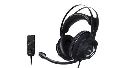 Los HyperX Cloud Revolver S y el control USB que activa el sonido envolvente