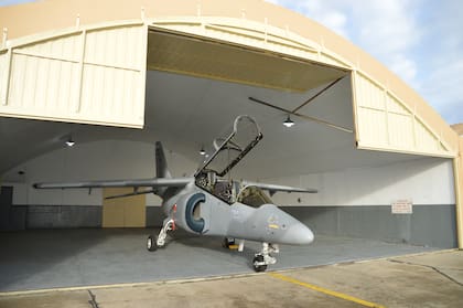Los IA-63 Pampa de la X Brigada Aérea de Río Gallegos estuvieron presentes junto a los veteranos de guerra.  (Fuerza Aérea Argentina).