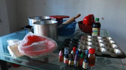 Los implementos que usaba Marjorie aún son conservados
Foto: Vanexa Romero / EL TIEMPO