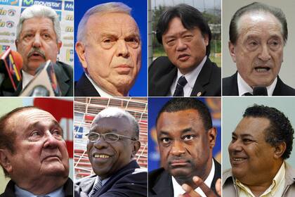 Los implicados en el escándalo de FIFA