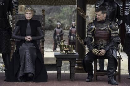 Los incestuosos hermanos Cersei y Jamie Lanister