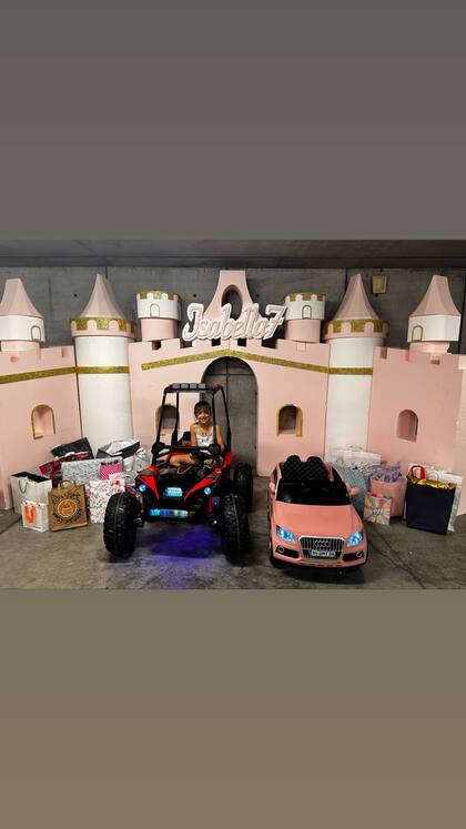 Los increíbles regalos que recibió Isabella Icardi en su cumpleaños