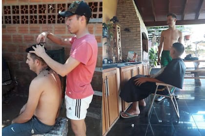 Los inicios de Iran Recalde en el mundo de la barbería