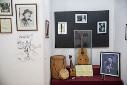 Los instrumentos del músico en el museo cordobés.