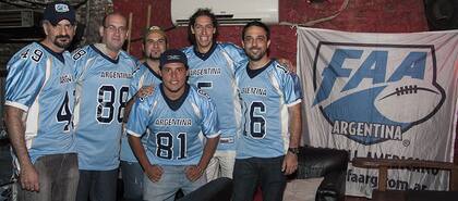 Los integrantes de la FAA (Football Americano Argentina) estuvieron presentes en Sugar