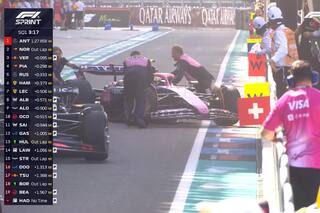 La furia de Doohan con Alpine tras un error que lo dejó eliminado rápido y la pole menos pensada para la carrera sprint de F1