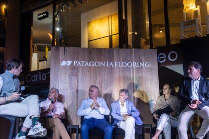 Los integrantes del segundo panel.