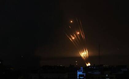 Los intercambios de disparos con misiles entre Israel y Hamas son una escena frecuente