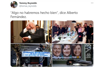 Los internautas aprovecharon para recordar con humor algunas de las frases del Presidente