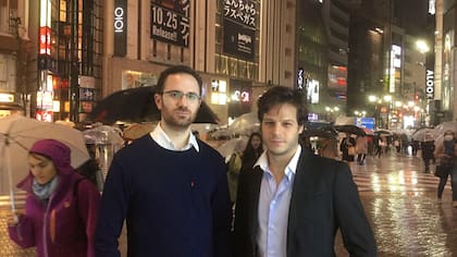 Los investigadores argentinos, en Tokio