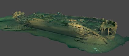 Los investigadores publicaron un modelo 3D del F.J. King para permitir la exploración virtual del sitio arqueológico