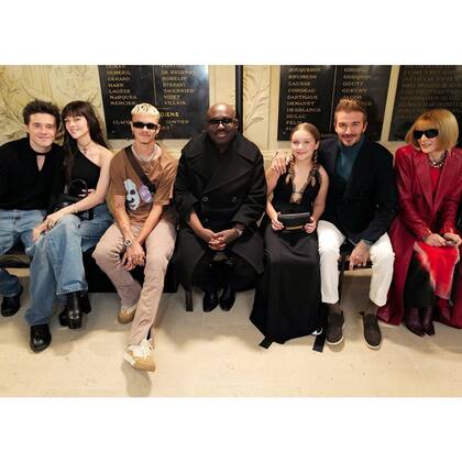 Los invitados de Victoria Beckham en la Paris Fashion Week