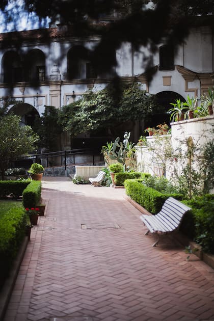 Los jardines, parte de la identidad del Museo Fernández Blanco