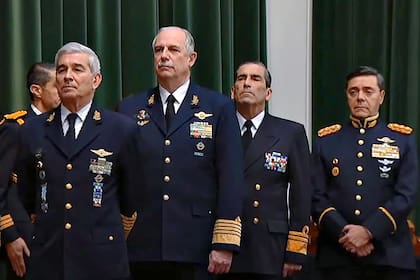 Los jefes de las Fuerzas Armadas